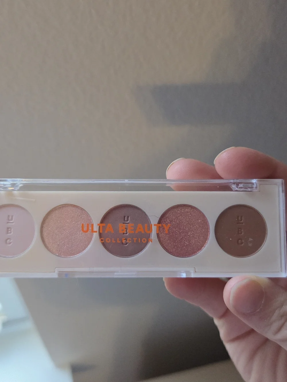Ulta Beauty Pink & Brown Eyeshadow Mini Palette 5 Pan